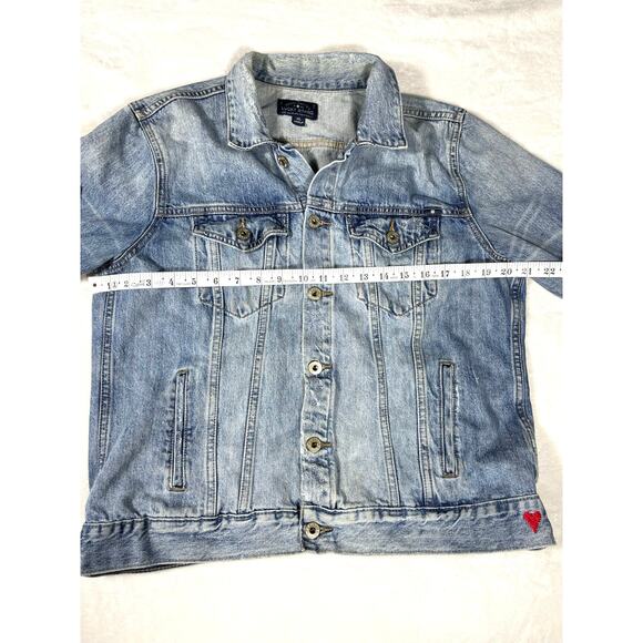 Lucky Brand Tomboy Trucker Denim Jacket Women’s XL - Picture 3 of 7